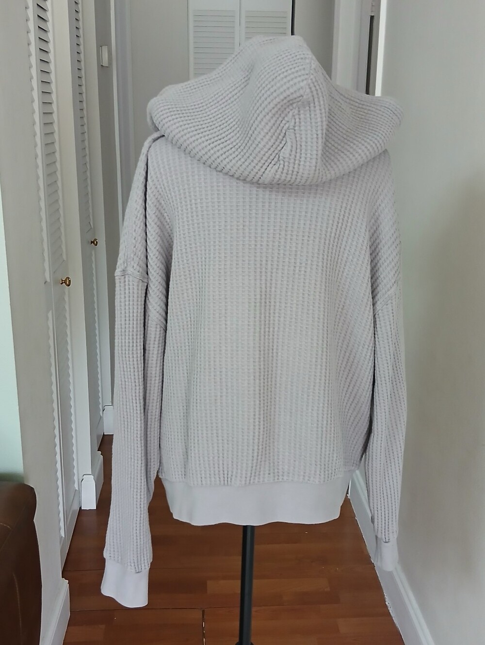 Mate The Label Organic Waffle Relaxed Hoodie - Picture 6 of 8